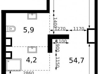 Продажа помещения свободного назначения 65 м² Монтажная улица вл8/24