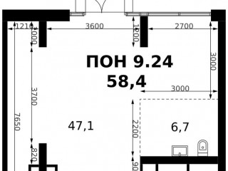 Продажа помещения свободного назначения 58 м² Монтажная улица вл8/24