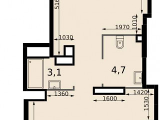 Продажа помещения свободного назначения 69 м² микрорайон Клязьма-Старбеево 1