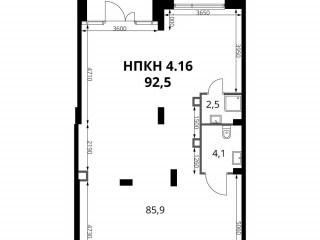 Продажа помещения свободного назначения 93 м² микрорайон Клязьма-Старбеево 1 