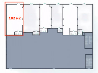 Фотография Аренда помещения свободного назначения, 102 м² , Громова ул 26  №5 Фотография Аренда помещения свободного назначения, 102 м² , Громова ул 26  №5