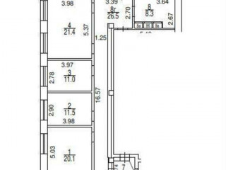 Фотография Аренда помещения свободного назначения, 352 м² , улица Коштоянца 10с1  №9