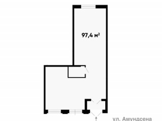 Продажа помещения свободного назначения 97 м² Академика Ландау ул 3