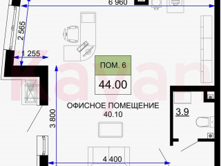 Фотография Продажа помещения свободного назначения, 44 м² , Воронежская улица №5