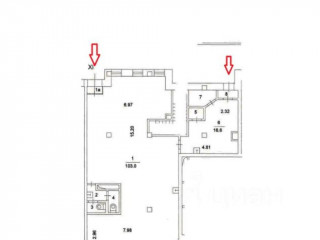 Фотография Аренда помещения свободного назначения, 132 м² , улица Большие Каменщики 2  №7