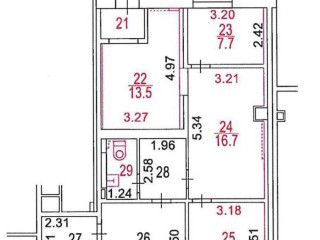 Фотография Продажа помещения свободного назначения, 76 м² , Ленинский проспект 123  №3