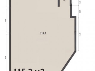 Фотография Аренда помещения свободного назначения, 115 м² , Фрунзе ул 39  №6