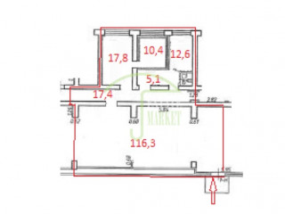 Фотография Аренда магазина, 180 м² , проспект Науки 16к1  №3
