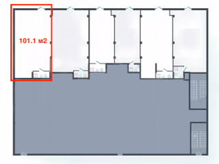 Фотография Аренда помещения свободного назначения, 101 м² , Громова ул 26/3 №7 Фотография Аренда помещения свободного назначения, 101 м² , Громова ул 26/3 №7