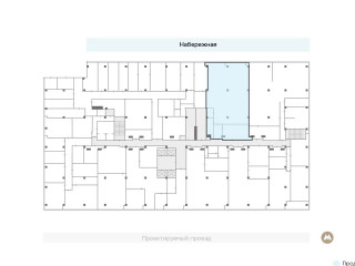 Продажа офиса 264 м² Проектируемый проезд № 4062 6с2