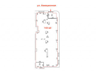 Фотография Аренда помещения свободного назначения, 143 м² , Сурикова ул 63/2  №6