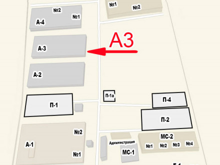 Аренда склада 960 м² дорога на Мендсары 16 