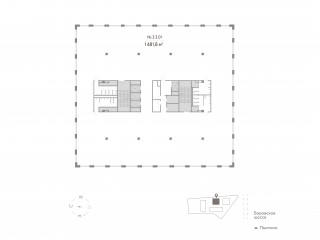 Продажа офиса 1481 м² квартал № 19 1с3