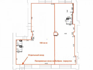 Фотография Аренда помещения свободного назначения, 180 м² , Бобров переулок 2  №3