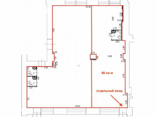 Фотография Аренда помещения свободного назначения, 180 м² , Бобров переулок 2  №2