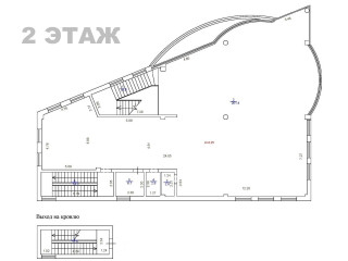 План помещения: Продажа помещения свободного назначения, 694 м² , улица Владимира Высоцкого 2Б , №2