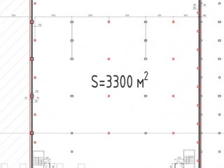 План помещения: Продажа склада, 3300 м² , Волго-Донской проспект , №1 План помещения: Продажа склада, 3300 м² , Волго-Донской проспект , №1