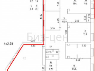 Фотография Аренда офиса, 280 м² , Воронежская улица 5  №2
