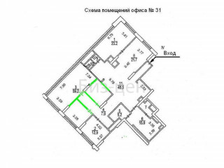 Фотография Аренда офиса, 193 м² , Минская улица 1Гк1  №20
