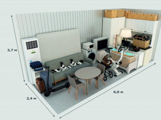 Фотография Аренда склада, 14 м² , Партийный переулок 1к58с1  №3