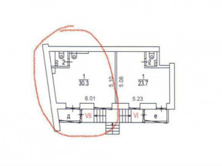 Фотография Аренда помещения свободного назначения, 34 м² , Сущёвская улица 13-15  №4