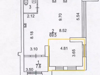 Фотография Аренда помещения свободного назначения, 36 м² , Мукомольный проезд 2 №3 Фотография Аренда помещения свободного назначения, 36 м² , Мукомольный проезд 2 №3