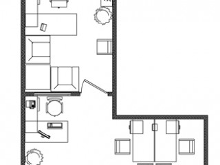 План помещения: Аренда офиса, 38 м² , Партийный переулок 1к57с3 , №1 План помещения: Аренда офиса, 38 м² , Партийный переулок 1к57с3 , №1