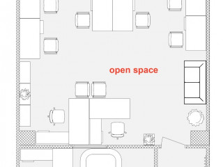План помещения: Аренда офиса, 86 м² , Партийный переулок 1к57с3 , №1