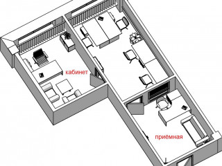 Фотография Аренда офиса, 52 м² , Партийный переулок 1к57с3 №3 Фотография Аренда офиса, 52 м² , Партийный переулок 1к57с3 №3