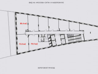 Продажа офиса 234 м² Заречная улица вл6/1