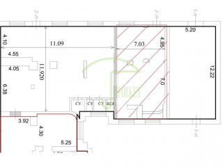 Фотография Аренда магазина, 86 м² , улица Димитрова 14к1 №6 Фотография Аренда магазина, 86 м² , улица Димитрова 14к1 №6