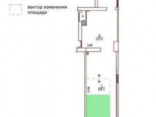Фотография Аренда помещения свободного назначения, 118 м² , Большая Грузинская улица 57с1  №2