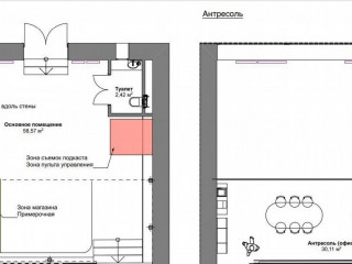 Аренда помещения свободного назначения 70 м² Берсеневская набережная 6с4 