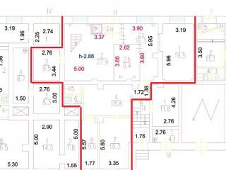 Продажа помещения свободного назначения 188 м² Фрунзенская набережная 42 