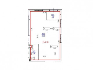 Фотография Аренда магазина, 63 м² , Бакинских комиссаров ул 33а  №6