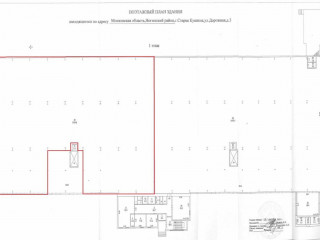 Аренда помещения свободного назначения 2005 м² Дорожная улица 3 