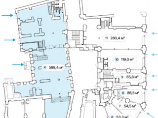Фотография Аренда помещения свободного назначения, 960 м² , Мясницкая улица 8/2  №3