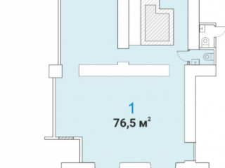 Фотография Аренда помещения свободного назначения, 77 м² , Брянская улица 12  №4