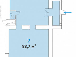 Фотография Аренда помещения свободного назначения, 84 м² , Брянская улица 12  №4