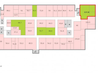 Фотография Аренда офиса, 118 м² , Бумажная улица 16к1 №2 Фотография Аренда офиса, 118 м² , Бумажная улица 16к1 №2