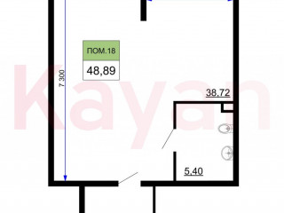 Фотография Продажа помещения свободного назначения, 49 м² , улица Петра Метальникова №6