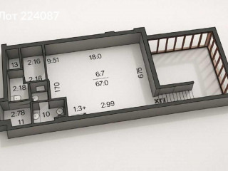 Фотография Аренда помещения свободного назначения, 129 м² , Мичуринский проспект 7к1  №14