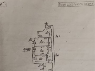 План помещения: Продажа помещения свободного назначения, 60 м² , 8-я Красноармейская улица  , №1