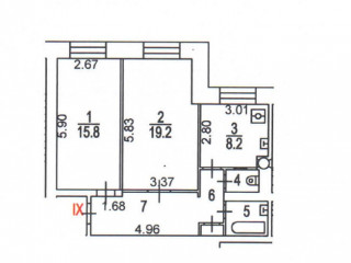 Продажа помещения свободного назначения 59 м² проспект Мира 112 