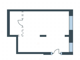 Фотография Аренда помещения свободного назначения, 38 м² , улица Сергея Жадобкина 7к2  №7