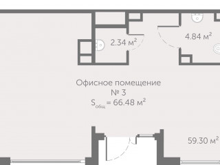 Продажа помещения свободного назначения 66 м² территория Московская Славянка 12А