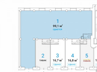 Фотография Продажа помещения свободного назначения, 99 м² , Планерная улица 12к1  №3