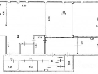 Фотография Аренда помещения свободного назначения, 450 м² , Краснобогатырская улица 89с1  №3