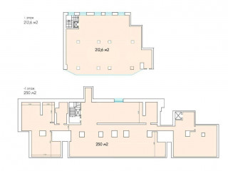 Аренда помещения свободного назначения 212 м² улица Бутырский Вал 28 