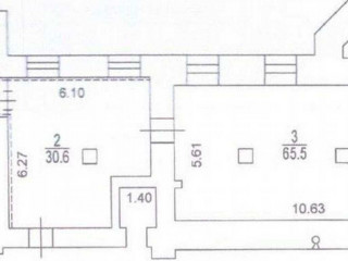 Фотография Продажа помещения свободного назначения, 111 м² , Кутузовский проспект 26к3  №3